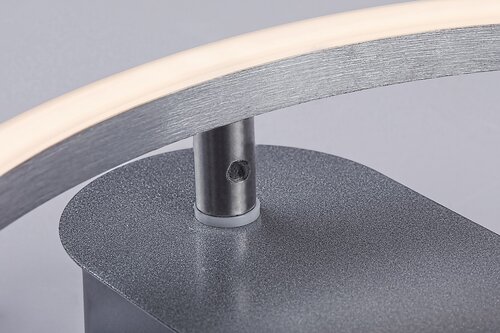 Rábalux 71010 Tumnus modern beltéri fali lámpa LED 14W IP20 ezüst/ súrolt alumínium - Image 4