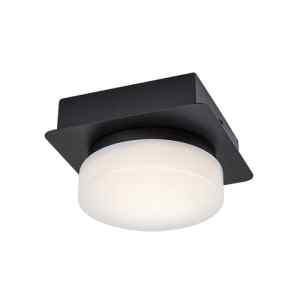 Rábalux 75001 Attichus modern beltéri fürdőszobai lámpa LED 5W IP44 matt fekete