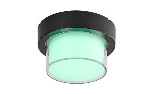 Rábalux 7246 Durbe modern kültéri fali lámpa/ mennyezeti LED 10W IP54 fekete