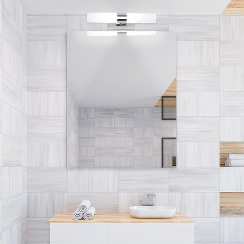 Rábalux 5750 Jim modern beltéri fürdőszobai lámpa LED 2x 5W IP44 króm - Image 4