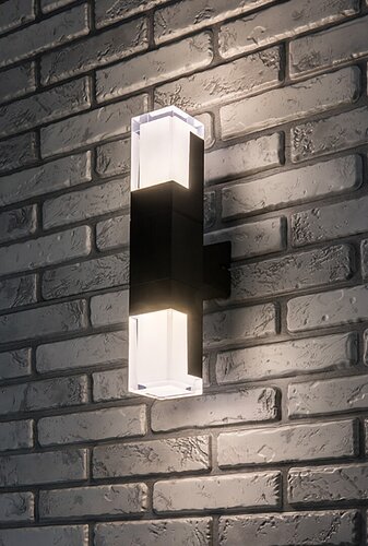 Rábalux 77127 Darvas,kültéri modern fali LED 12W H35cm fekete - Image 11