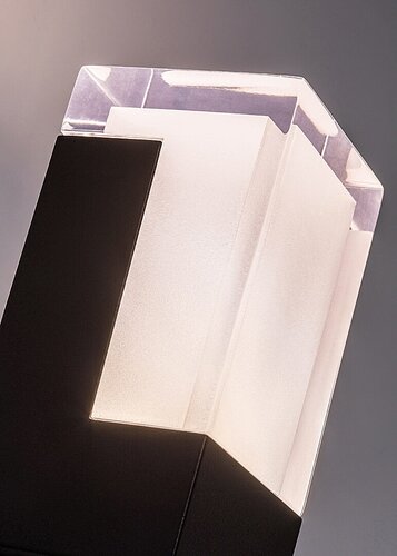 Rábalux 77127 Darvas,kültéri modern fali LED 12W H35cm fekete - Image 7