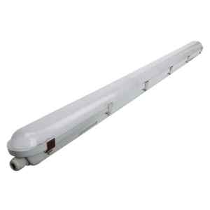 Tracon LVH1548M Védett LED ipari lámpatest mozgásérzékelővel 230VAC,48W,7200lm,4000K,1-8m,10s-12m,IP65,IK08,EEI=D