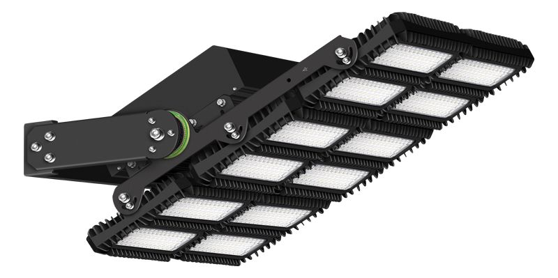Tracon RSVA1350W25 Stadion világító fényvető 100-240V,50Hz,1350W,200000lm,4000K,IP66,25°,1-10V,EEI=D - Image 2