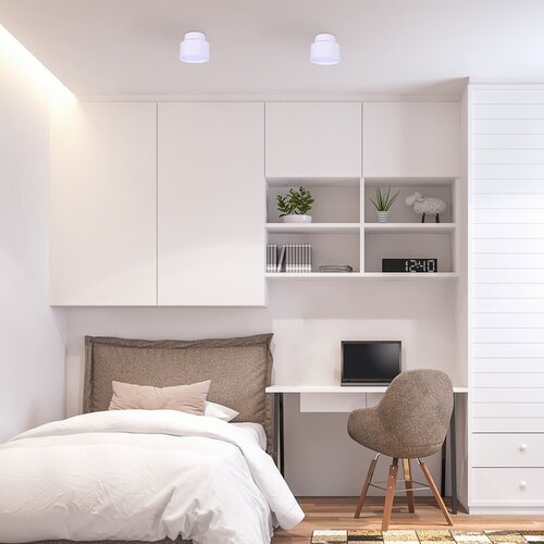 Rábalux 71324 Ovidia,beltéri technikai mennyezeti LED 16W H9cm fehér Beltéri lámpa Ráépíthető és Beépíthető IP20 fém - Image 9