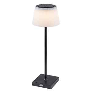 Rábalux 76010 Taena modern beltéri asztali lámpa LED 4W IP44 fekete