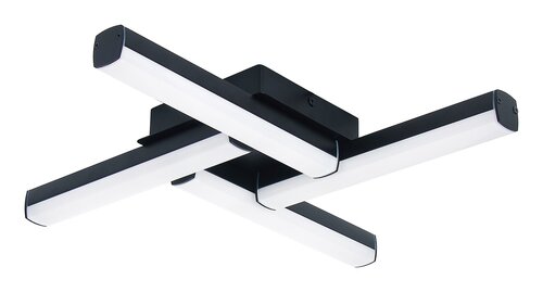 Rábalux 2168 Evan modern beltéri fürdőszobai lámpa LED 18W IP44 matt fekete