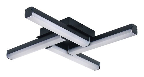 Rábalux 2168 Evan modern beltéri fürdőszobai lámpa LED 18W IP44 matt fekete - Image 2