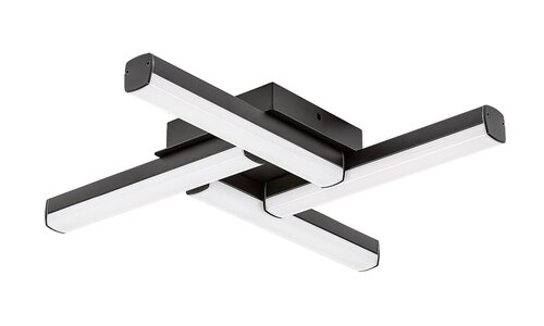 Rábalux 2168 Evan modern beltéri fürdőszobai lámpa LED 18W IP44 matt fekete - Image 5