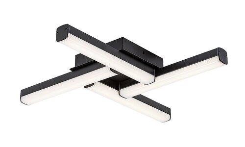 Rábalux 2168 Evan modern beltéri fürdőszobai lámpa LED 18W IP44 matt fekete - Image 6