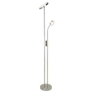Rábalux 3239 Ophus modern beltéri állólámpa LED 18,5 + 4,5W IP20 szatin króm