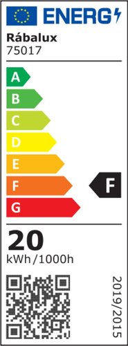 Rábalux 75017 Turgon modern beltéri fürdőszobai lámpa LED 20W IP44 króm - Image 7