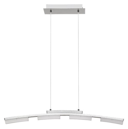 Rábalux 2957 Eucalyptus modern beltéri függeszték LED 20W IP20 szatin króm - Image 2