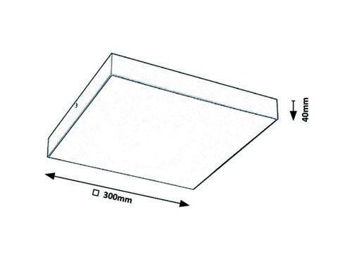 Rábalux 7900 Tartu technikai kültéri mennyezeti lámpa LED 24W IP44 matt fekete - Image 2