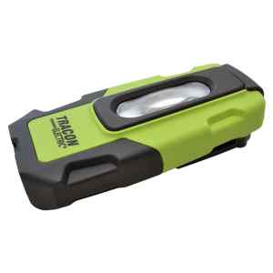 Tracon STLUSB2W Akkumulátoros LED kézi lámpa USB töltő kimenettel 2 W,6000K,3,7V,1800mAh,200 lm,IP44,3 h