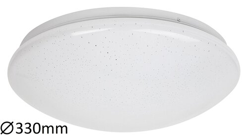 Rábalux 3937 Lucas modern beltéri mennyezeti lámpa LED 18W IP20 fehér