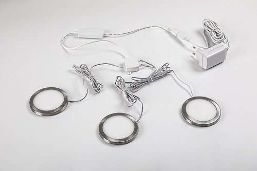 Rábalux 78043 Socavi,beltéri funkcionális pultmegvilágító LED 3W D8cm ezüst Beltéri lámpa IP20 műanyag - Image 7