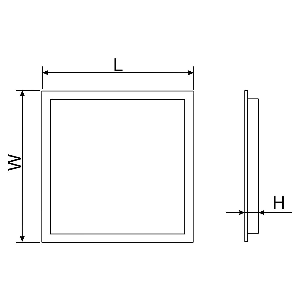 Tracon LPH3012040NW Háttérvilágítású mély panel 230VAC,50Hz,40W,4000lm,4000K,UGR<21,IP40,1195×295mm,EEI=F - Image 2