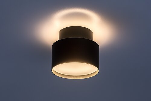 Rábalux 71319 Ovidia,beltéri technikai mennyezeti LED 16W H9cm fekete Beltéri lámpa Ráépíthető és Beépíthető IP20 fém - Image 4