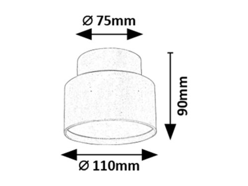 Rábalux 71319 Ovidia,beltéri technikai mennyezeti LED 16W H9cm fekete Beltéri lámpa Ráépíthető és Beépíthető IP20 fém - Image 6