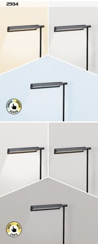 Rábalux 2934 Horus modern beltéri asztali lámpa LED 7W IP20 fekete - Image 5