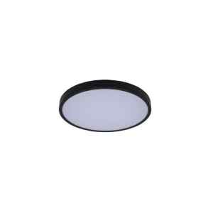 Rábalux 71440 Alenzo,beltéri technikai mennyezeti  36W,fekete távir.kör Beltéri lámpa LED panel IP44 fekete műanyag