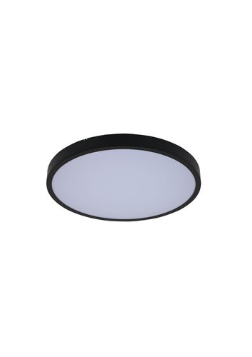 Rábalux 71440 Alenzo,beltéri technikai mennyezeti 36W,fekete távir.kör Beltéri lámpa LED panel IP44 fekete műanyag