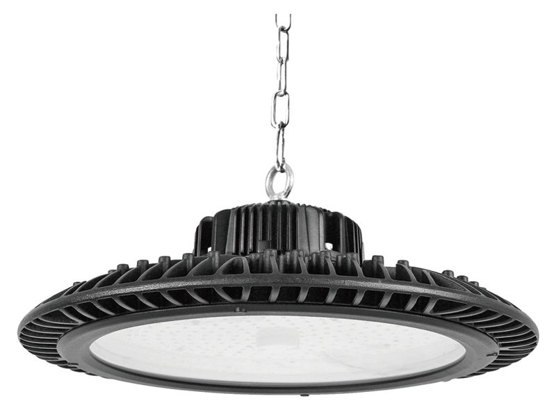 Tracon LHBU80W LED csarnokvilágító,kültéri,UFO forma 90-265 VAC,80 W,9700 lm,4500 K,50000 h,IP65,EEI=E