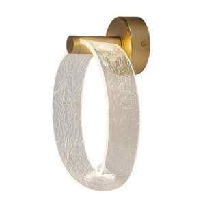 Rábalux 71463 Olyssia,fali lámpa , 5W,3000K,H23,5cm, arany