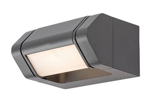 Rábalux 77103 Medna modern kültéri fali lámpa LED 8W IP54 antracit