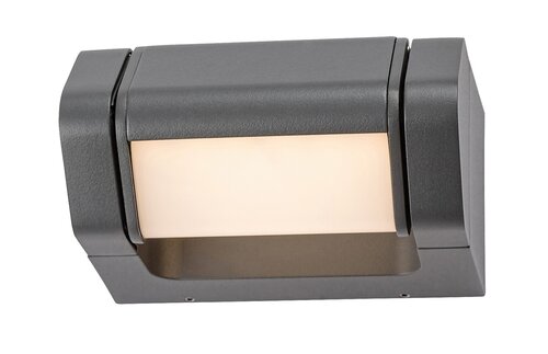 Rábalux 77103 Medna modern kültéri fali lámpa LED 8W IP54 antracit - Image 4