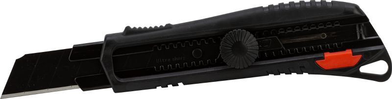 Tracon UTILK10 Pengés kés, ABS markolat gumibetéttel, SK2 penge, L=191mm,D=54mm,W=15mm,d=25mm