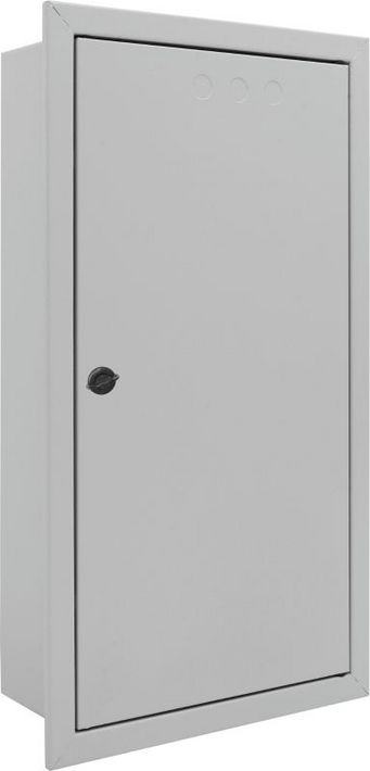 Tracon MFMDC-12/4 Fém elosztódoboz süllyesztett, maszkos, 4x12 (48) modul, IP54, (HxWxD=600x320x140mm)