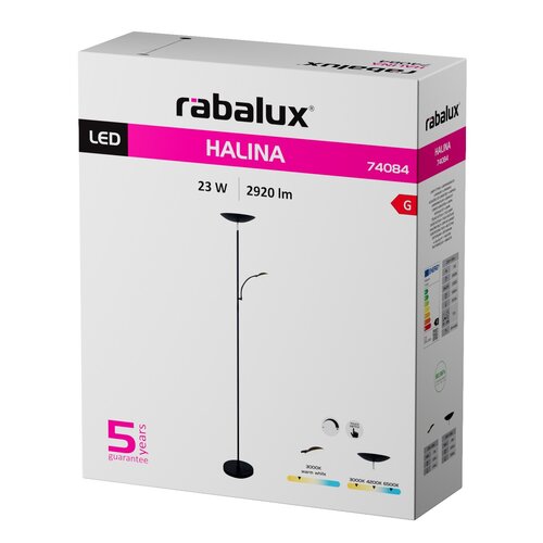 Rábalux 74084 Halina,áll.23W, 3000,4200,6500K,fekete - Image 11