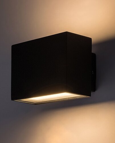 Rábalux 77073 Mataro modern kültéri fali lámpa LED 7W IP54 fekete - Image 5