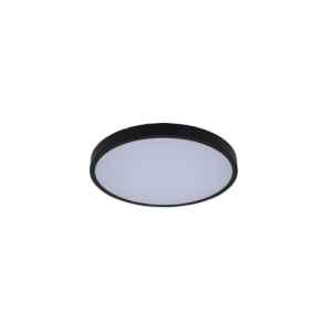 Rábalux 71438 Alenzo,beltéri technikai mennyezeti  24W,fekete távir.kör Beltéri lámpa LED panel IP44 fekete műanyag