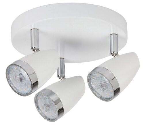 Rábalux 6668 Karen modern beltéri spotlámpa LED 3x 4W IP20 fehér - Image 4