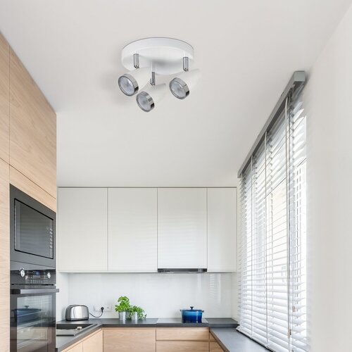 Rábalux 6668 Karen modern beltéri spotlámpa LED 3x 4W IP20 fehér - Image 7