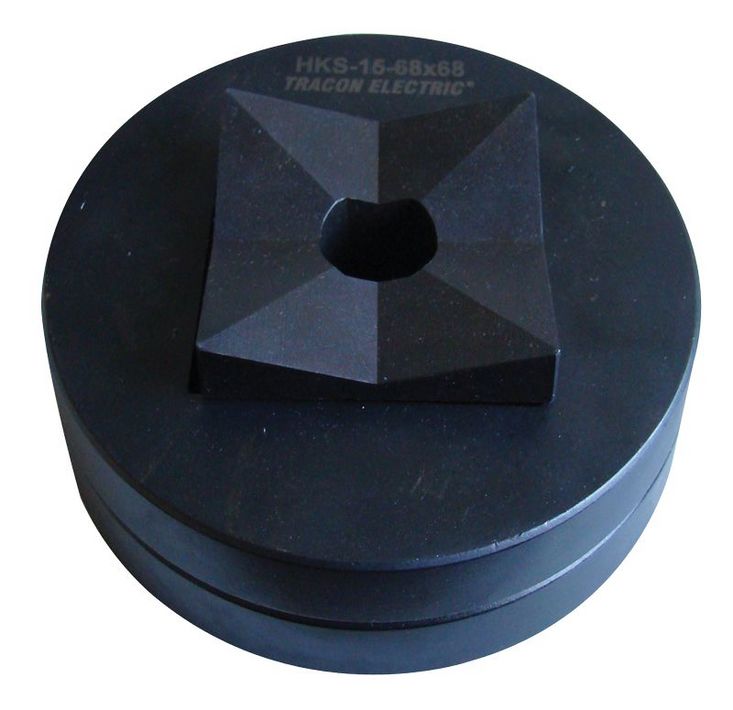Tracon HKSN-15-68X68 Kivágó szerszámfej 72x72mm keretméretű táblaműszerekhez, D=68x68mm
