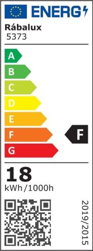 Rábalux 5373 Oleg funkcionális beltéri ráépíthető és beépíthető lámpa LED 18W IP65/IP20 fehér - Image 3
