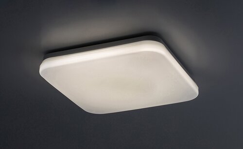 Rábalux 77181 Lowar,kültéri modern mennyezeti 18W D28,5cm,négyzet kültéri lámpa IP44 fehér műanyag - Image 7