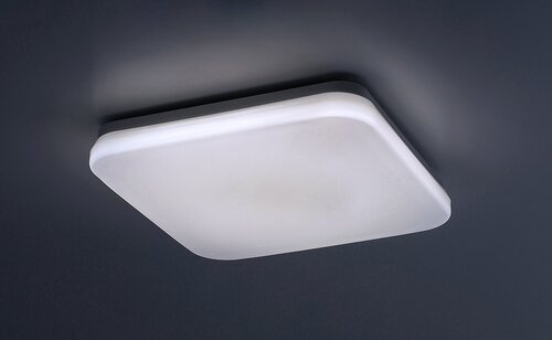 Rábalux 77181 Lowar,kültéri modern mennyezeti 18W D28,5cm,négyzet kültéri lámpa IP44 fehér műanyag - Image 8