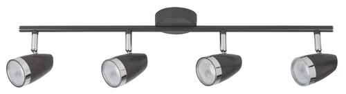 Rábalux 6515 Karen beltéri spotlámpa, LED 4x 4W, IP20, antracit - Image 2