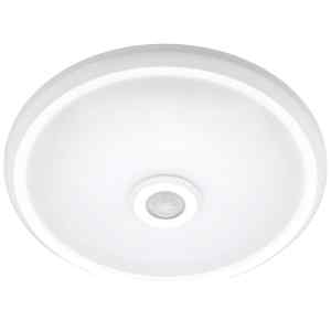 Tracon MFMI12W Mozgásérzékelős kerek fali lámpatest, fehér 230 VAC, 12 W, 360°, 6 m, 10 s-3 min, 900 lm, EEI=G