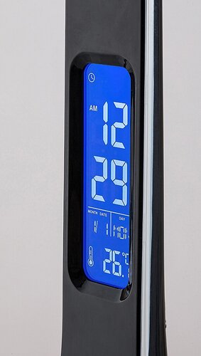 Rábalux 74041 Amato modern beltéri asztali lámpa LED 7W IP20 fekete - Image 4