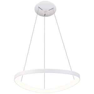 Tracon GLTRHW60W LED függesztett lámpa, háromszög forma, fehér, távirányítós, 230 VAC, 60W, 4200lm, 3000/4000/6500K, D=850mm ,EEI=G