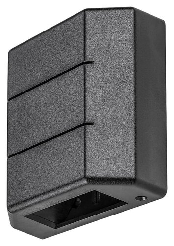Rábalux 7319 Lippa modern kültéri fali lámpa LED 6W IP54 fekete