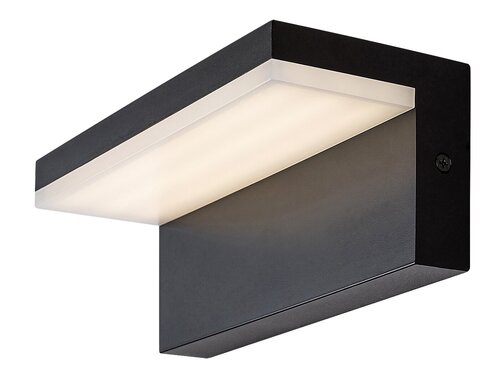 Rábalux 77092 Zaragoza modern kültéri fali lámpa LED 10W IP54 fekete