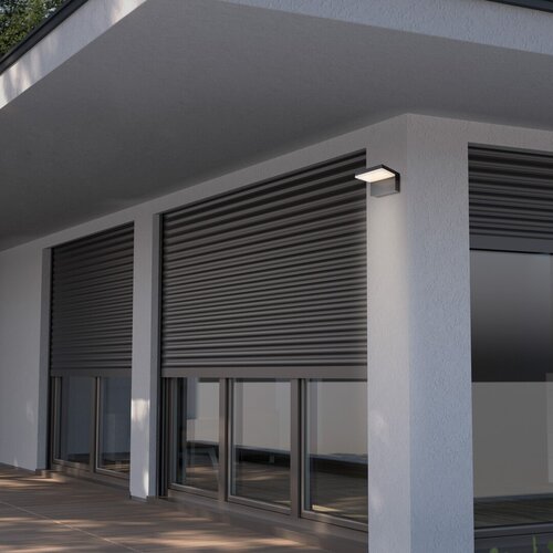 Rábalux 77092 Zaragoza modern kültéri fali lámpa LED 10W IP54 fekete - Image 7