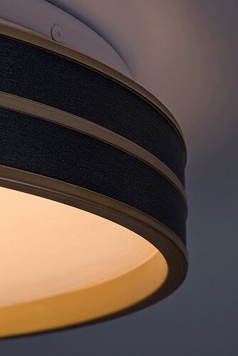 Rábalux 71141 Gandor modern beltéri mennyezeti lámpa LED 24W IP20 fekete - Image 6